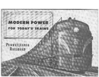 Modern Power for Todays Trains – Pennsylvania Railroad
