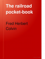The railroad pocket-book – Fred Herbert Colvin