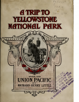 Union Pacific – A Trip to Yellowstone Park
